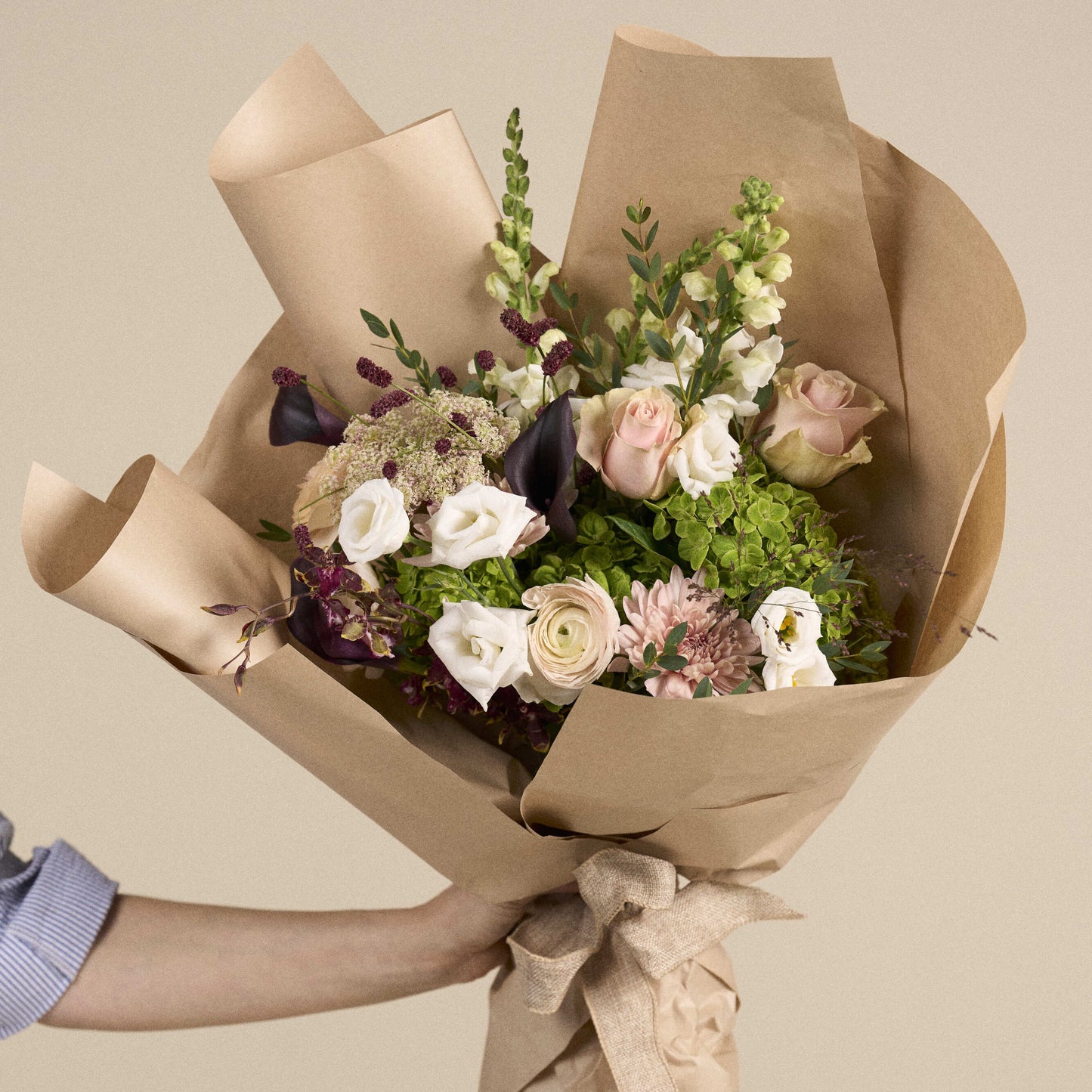 Hand Tied Bouquet - Flower Subscription