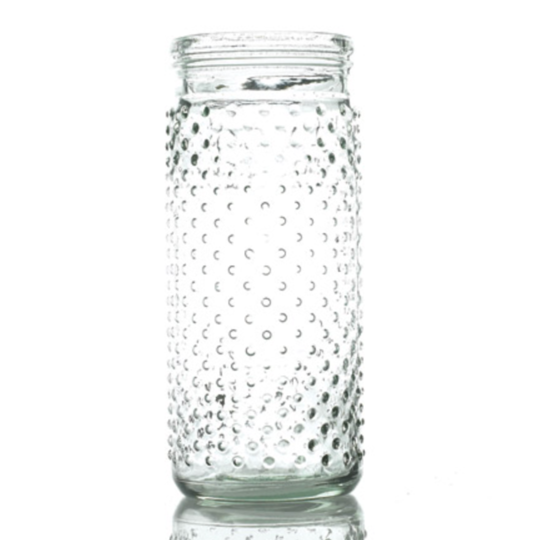Add a glass vase