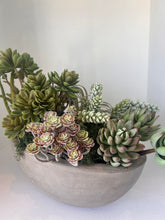 Load image into Gallery viewer, Faux Succulent Centrepiece
