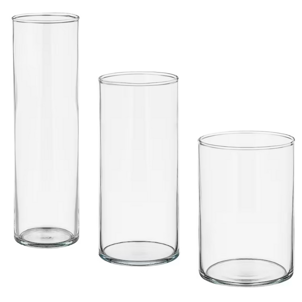 Cylinder Glass vase